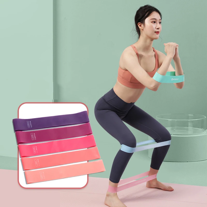 Pilates And Yoga Difference - 弾性フィットネスレジスタンスバンド、家庭、ヨガ、ピラティス、クロスフィット、トレーニング機器、5つの異なるレベル、スポーツに最適
