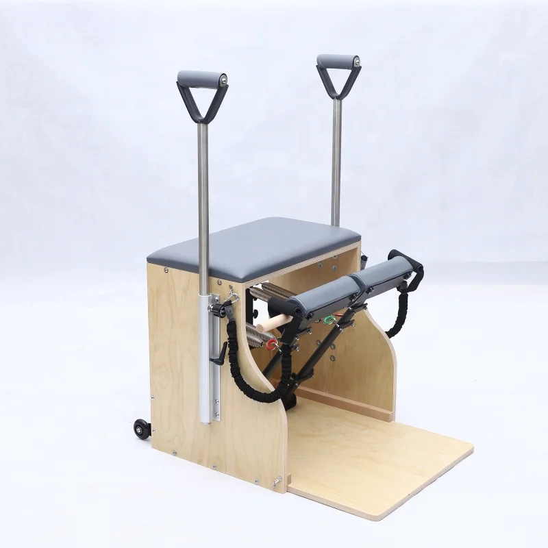 Pilates Chair Wunda - アメリカヨガスタジオ製 スプリングスチールベース ウンダスタビリティ ホワイトメープルウッド ヨガピラティスコンボチェア 販売中
