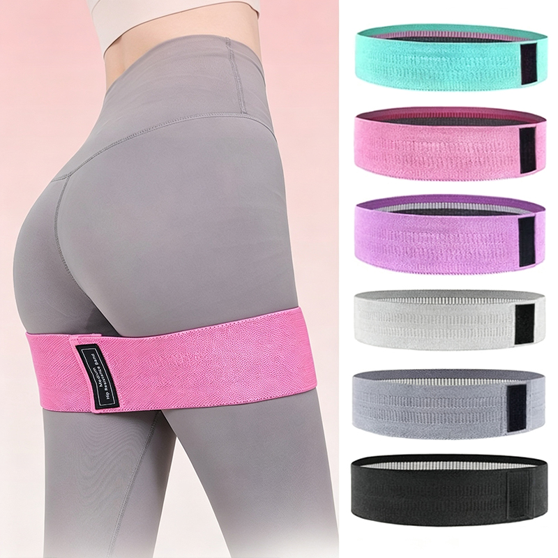 臀筋トレーニングヒップ抵抗バンドニット滑り止め弾性ループヨガ - Pilates Yoga Classes のレビューと価格