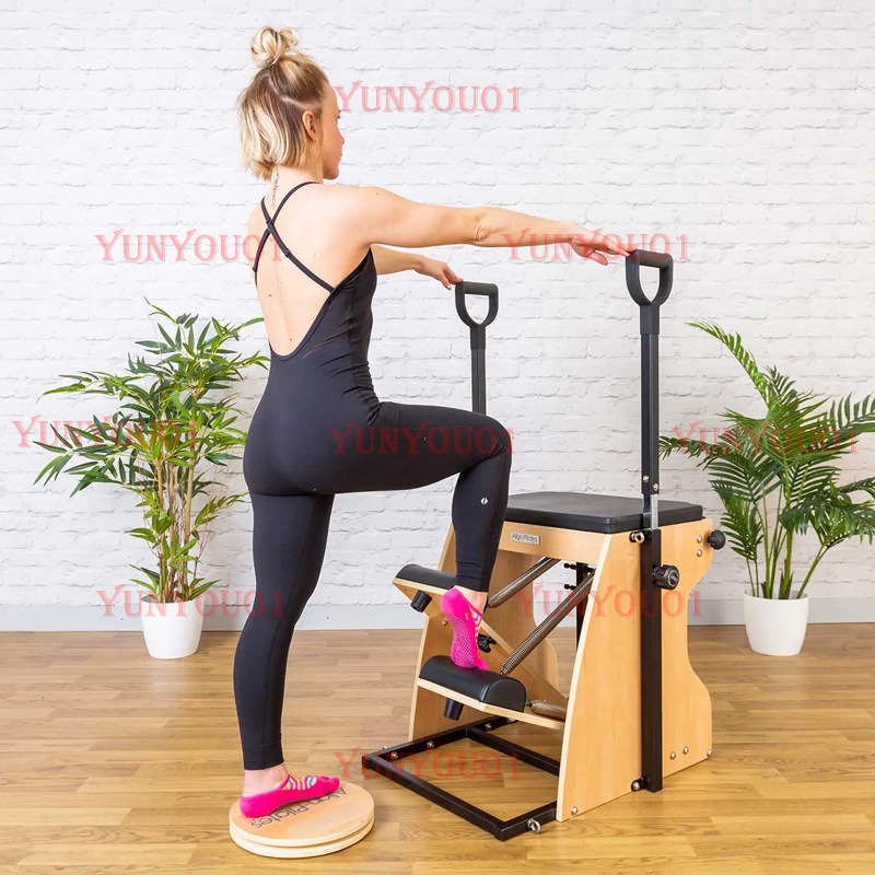 無垢材ピラティス回転ディスクディスク矯正姿勢骨盤産後フィット - Pilates Yoga Training のレビューと価格