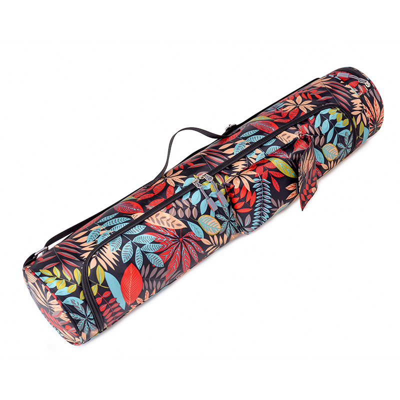 ファッションプリント厚手ヨガフィットネスバッグ大容量ポータブ - Yoga Mat Bag Carrier のレビューと価格