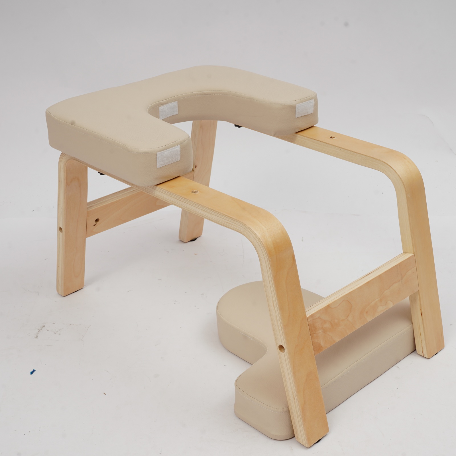 ヨガ反転チェア 木製ヘッドスタンドヨガベンチ 耐摩耗性 手作 - Pilates Chair Wunda のレビューと価格