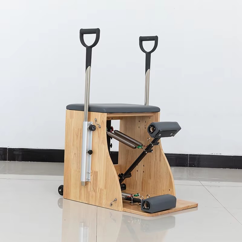 YTYIN レントン ホームジム：オーク＆スチール製ピラティ - Pilates Chair Wunda のレビューと価格