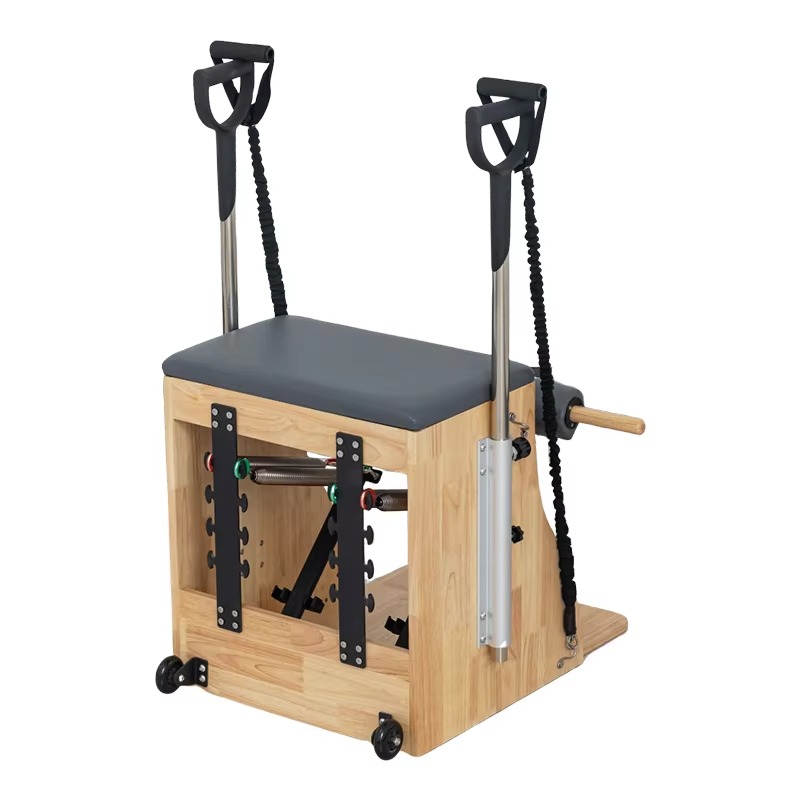 YTYIN レントン ホームジム：オーク＆スチール製ピラティ - Pilates Chair Wunda のレビューと価格