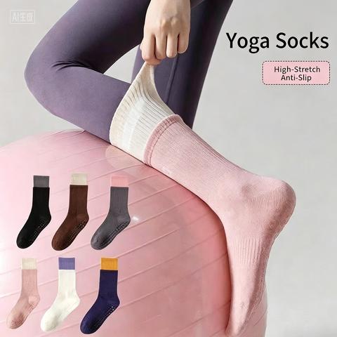 ユニセックスグリップソックス ポリエステル フリーサイズ ノ - Pilates Yoga And Barre のレビューと価格