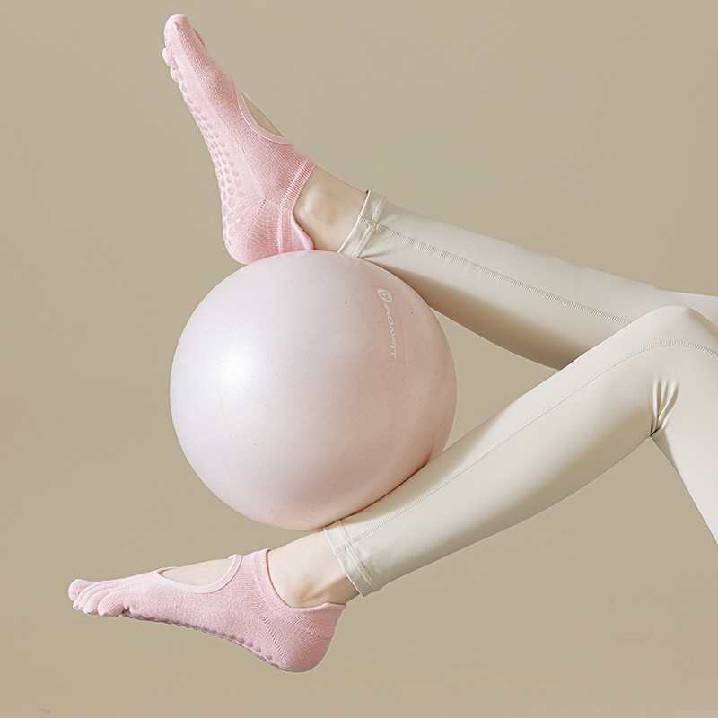 ヨガ・ピラティス用ノンスリップつま先ソックス 女性用 通気性 - Pilates Yoga And Barre のレビューと価格