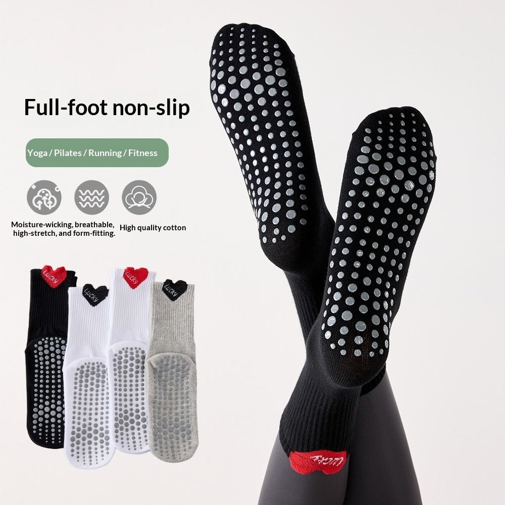 Women's Mid-Calf Sport Socks P - Pilates Yoga Training のレビューと価格