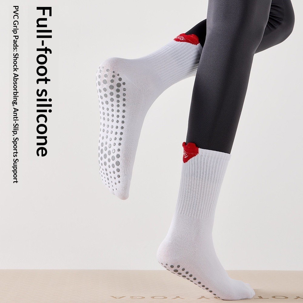 Women's Mid-Calf Sport Socks P - Pilates Yoga Training のレビューと価格