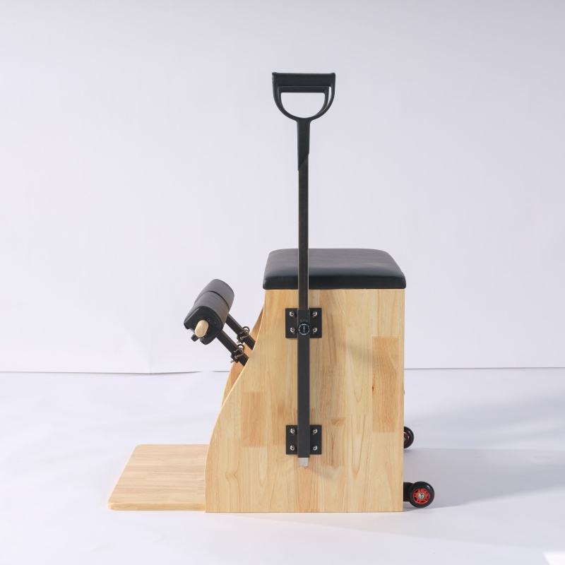 ヨガ＆ピラティススタジオ用カスタム商業用オーク材ウンダチェア - Pilates Chair Wunda のレビューと価格